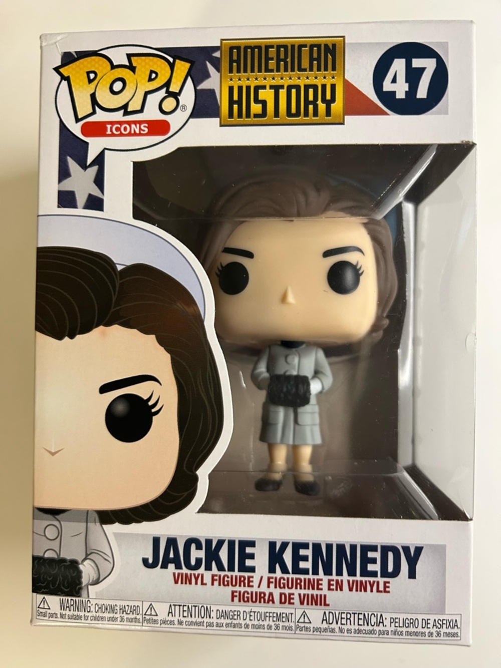 Funko Pop! Icons Jackie Kennedy #47 - Gray Outfit